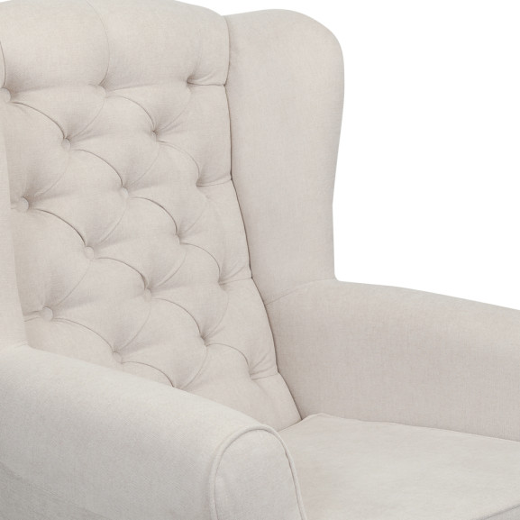 Fotoliu Chandler Wind 5, Crem Si Colonial, 84 Cm