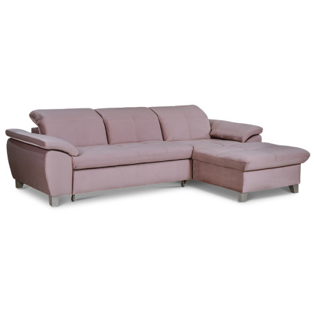 Coltar Extensibil Cu Insula Sevilia Lux, 5 Locuri, Tetiere Reglabile, 272 Cm-01
