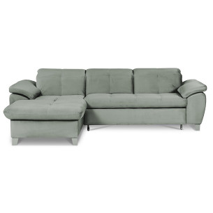 Coltar Extensibil Cu Insula Sevilia Lux, 5 Locuri, Tetiere Reglabile, 272 Cm