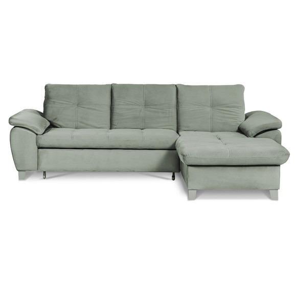 Coltar Extensibil Cu Insula Sevilia Lux, 5 Locuri, Tetiere Reglabile, 272 Cm