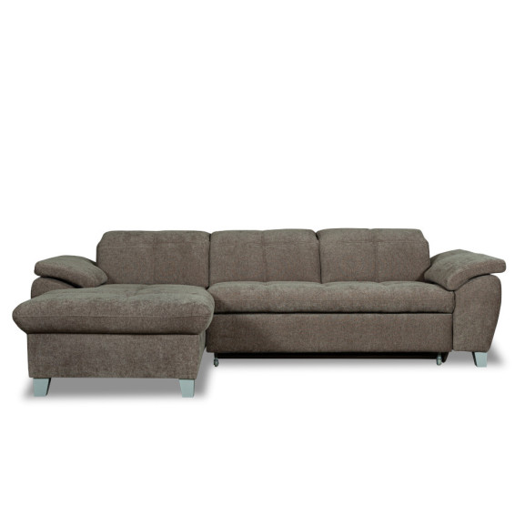 Coltar Extensibil Cu Insula Sevilia Lux, 5 Locuri, Tetiere Reglabile, 272 Cm