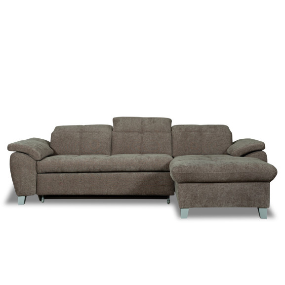 Coltar Extensibil Cu Insula Sevilia Lux, 5 Locuri, Tetiere Reglabile, 272 Cm