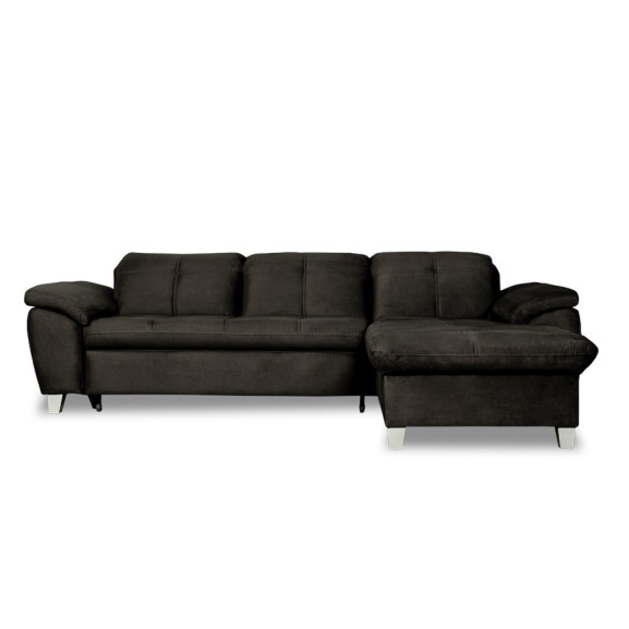 Coltar Extensibil Cu Insula Sevilia Lux, 5 Locuri, Tetiere Reglabile, 272 Cm