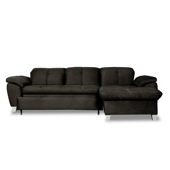 Coltar Extensibil Cu Insula Sevilia Lux, 5 Locuri, Tetiere Reglabile, 272 Cm