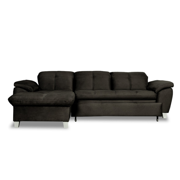 Coltar Extensibil Cu Insula Sevilia Lux, 5 Locuri, Tetiere Reglabile, 272 Cm