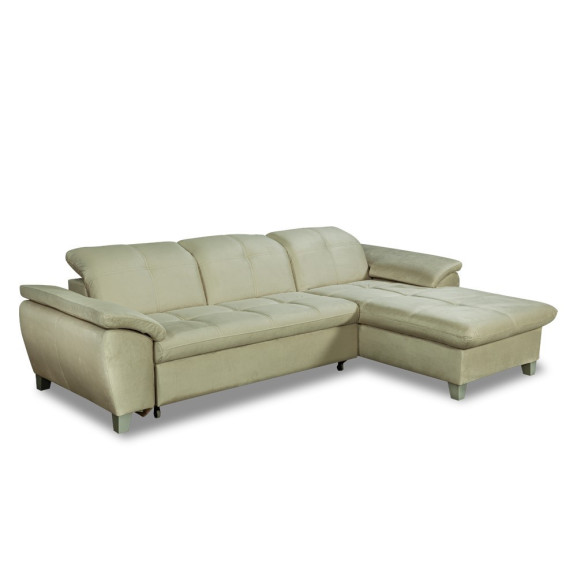 Coltar Extensibil Cu Insula Sevilia Lux, 5 Locuri, Tetiere Reglabile, 272 Cm