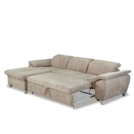 Coltar Extensibil Cu Insula Sevilia Lux, 5 Locuri, Tetiere Reglabile, 272 Cm-01
