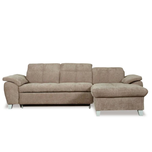 Coltar Extensibil Cu Insula Sevilia Lux, 5 Locuri, Tetiere Reglabile, 272 Cm