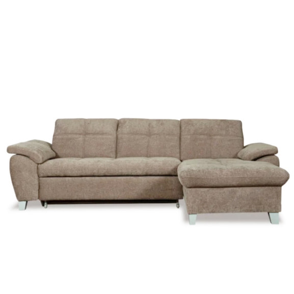 Coltar Extensibil Cu Insula Sevilia Lux, 5 Locuri, Tetiere Reglabile, 272 Cm