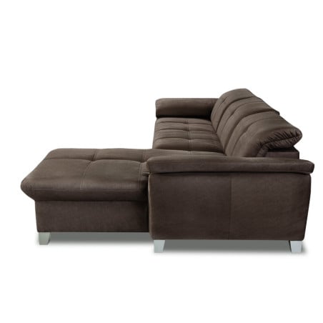 Coltar Extensibil Cu Insula Sevilia Lux, 5 Locuri, Tetiere Reglabile, 272 Cm-01