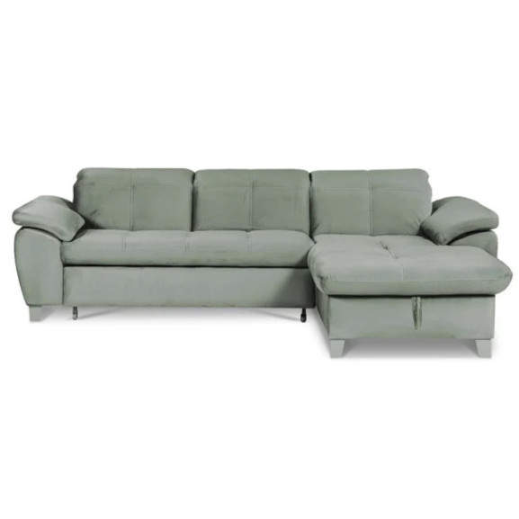 Coltar Extensibil Cu Insula Sevilia Lux, 5 Locuri, Tetiere Reglabile, 272 Cm
