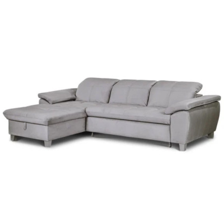 Coltar Extensibil Cu Insula Sevilia Lux, 5 Locuri, Tetiere Reglabile, 272 Cm-01