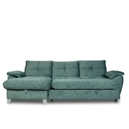 Coltar Extensibil Cu Insula Sevilia Lux, 5 Locuri, Tetiere Reglabile, 272 Cm-01