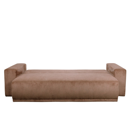 Canapea Extensibila Otis, 3 locuri, Lada Depozitare, Maro, 240 Cm-01