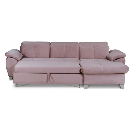 Coltar Extensibil Cu Insula Sevilia Lux, 5 Locuri, Tetiere Reglabile, 272 Cm-01