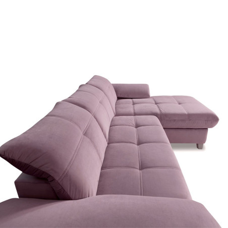 Coltar Extensibil Cu Insula Sevilia Lux, 5 Locuri, Tetiere Reglabile, 272 Cm-01