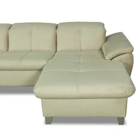 Coltar Extensibil Cu Insula Sevilia Lux, 5 Locuri, Tetiere Reglabile, 272 Cm-01