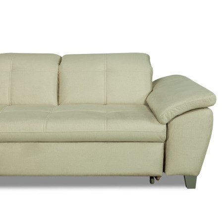 Coltar Extensibil Cu Insula Sevilia Lux, 5 Locuri, Tetiere Reglabile, 272 Cm-01
