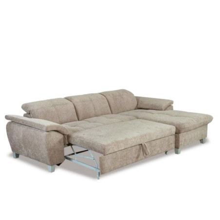 Coltar Extensibil Cu Insula Sevilia Lux, 5 Locuri, Tetiere Reglabile, 272 Cm-01