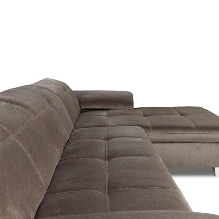 Coltar Extensibil Cu Insula Sevilia Lux, 5 Locuri, Tetiere Reglabile, 272 Cm-01