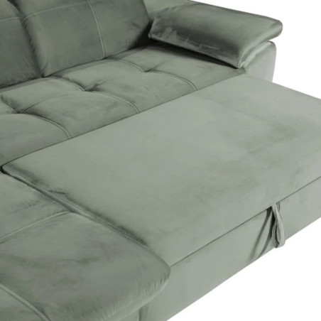 Coltar Extensibil Cu Insula Sevilia Lux, 5 Locuri, Tetiere Reglabile, 272 Cm-01