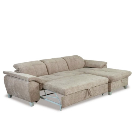 Coltar Extensibil Cu Insula Sevilia Lux, 5 Locuri, Tetiere Reglabile, 272 Cm-01