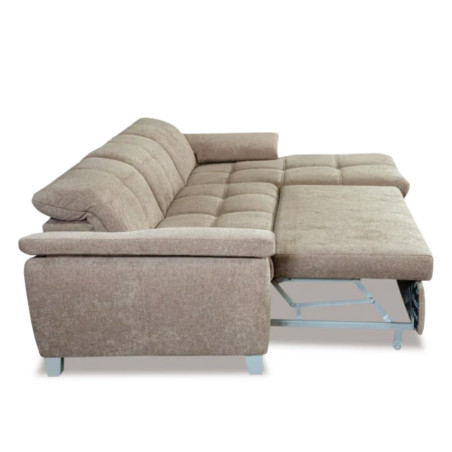 Coltar Extensibil Cu Insula Sevilia Lux, 5 Locuri, Tetiere Reglabile, 272 Cm-01