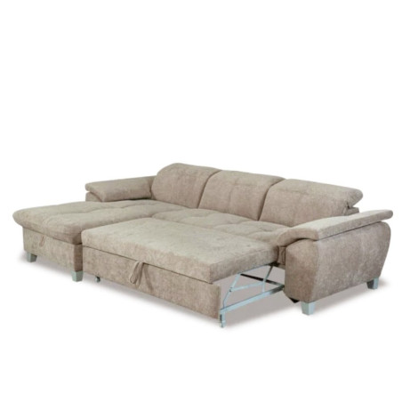 Coltar Extensibil Cu Insula Sevilia Lux, 5 Locuri, Tetiere Reglabile, 272 Cm-01