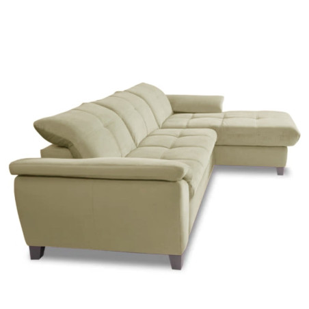 Coltar Extensibil Cu Insula Sevilia Lux, 5 Locuri, Tetiere Reglabile, 272 Cm-01