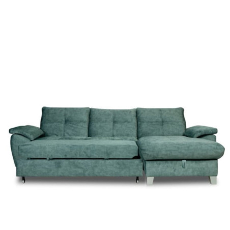 Coltar Extensibil Cu Insula Sevilia Lux, 5 Locuri, Tetiere Reglabile, 272 Cm-01