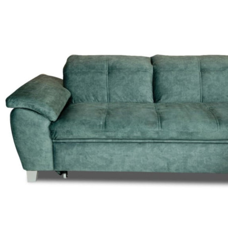 Coltar Extensibil Cu Insula Sevilia Lux, 5 Locuri, Tetiere Reglabile, 272 Cm-01