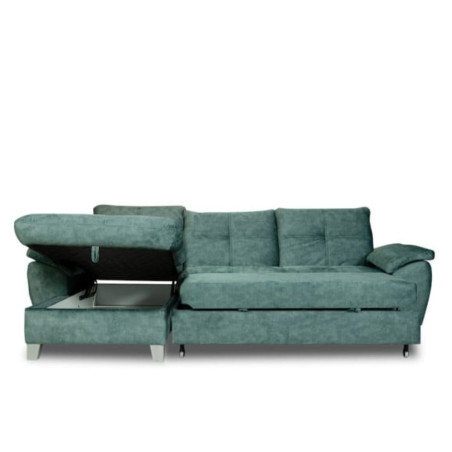 Coltar Extensibil Cu Insula Sevilia Lux, 5 Locuri, Tetiere Reglabile, 272 Cm-01