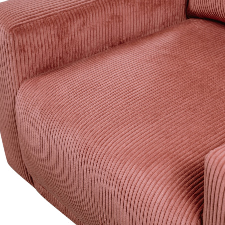 Fotoliu fix Otis, Burgundy deschis, 110 Cm-01