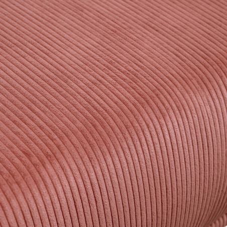 Canapea fixa Otis, 2 locuri, Burgundy deschis, 195 Cm-01