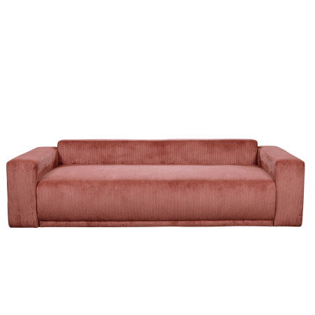 Canapea Extensibila Otis, 3 locuri, Lada Depozitare, Burgundy Deschis-01
