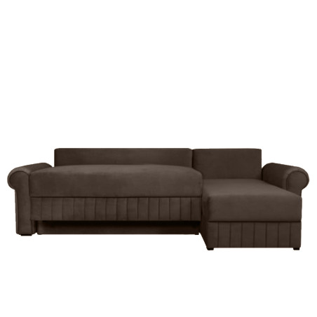 Coltar Extensibil Dreapta Chic, 5 Locuri, Lada Depozitare, Maro, 273 Cm-01