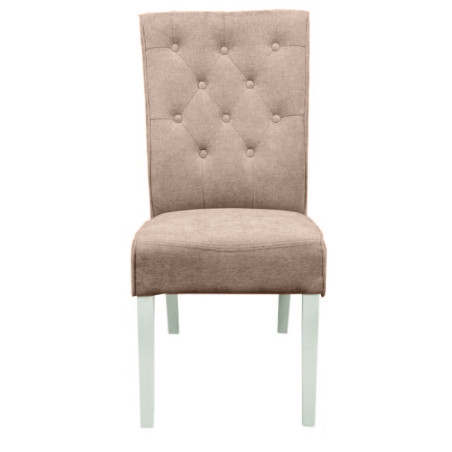 Scaun Casablanca, Bej, Finisaj Crem, 44 x 62 x 99.5 cm-01