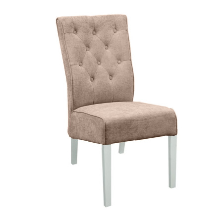 Scaun Casablanca, Bej, Finisaj Crem, 44 x 62 x 99.5 cm-01