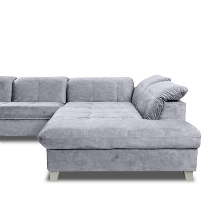 Coltar Extensibil Sevilia Lux, Dreapta, 5 Locuri, Gri Inchis, 300 x 234 Cm-01