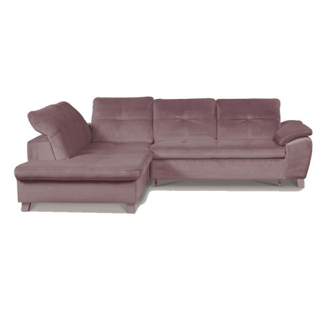 Coltar Extensibil Sevilia Cu Otoman Mic 5 Locuri, Tetiere Reglabile, 280 Cm-01