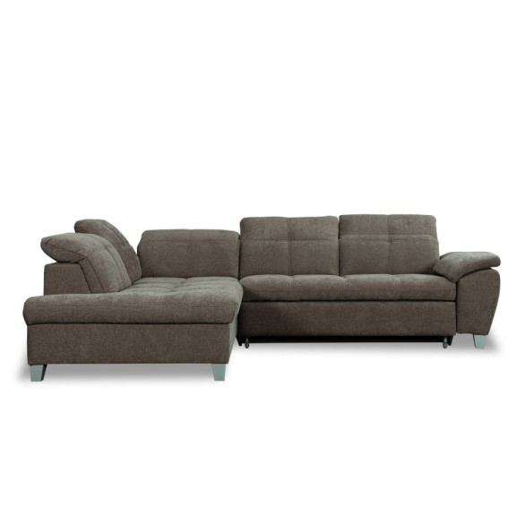 Coltar Extensibil Cu Otoman Mic 5 Locuri, Tetiere Reglabile, 280 Cm