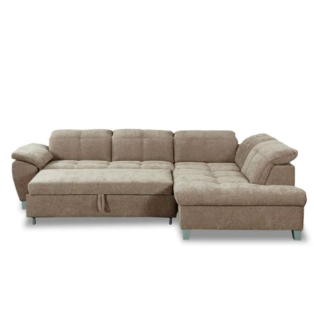 Coltar Extensibil Cu Otoman Mic 5 Locuri, Tetiere Reglabile, 280 Cm-01