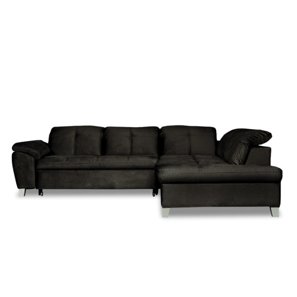 Coltar Extensibil Cu Otoman Mic 5 Locuri, Tetiere Reglabile, 280 Cm