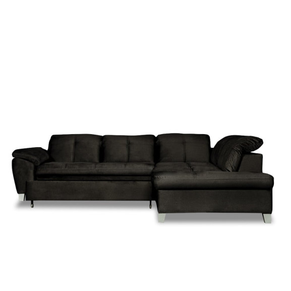 Coltar Extensibil Cu Otoman Mic 5 Locuri, Tetiere Reglabile, 280 Cm