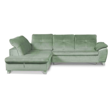 Coltar Extensibil Sevilia Cu Otoman Mic 5 Locuri, Tetiere Reglabile, 280 Cm-01