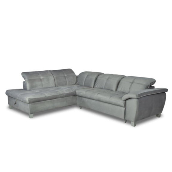 Coltar Extensibil Cu Otoman Mic 5 Locuri, Tetiere Reglabile, 280 Cm