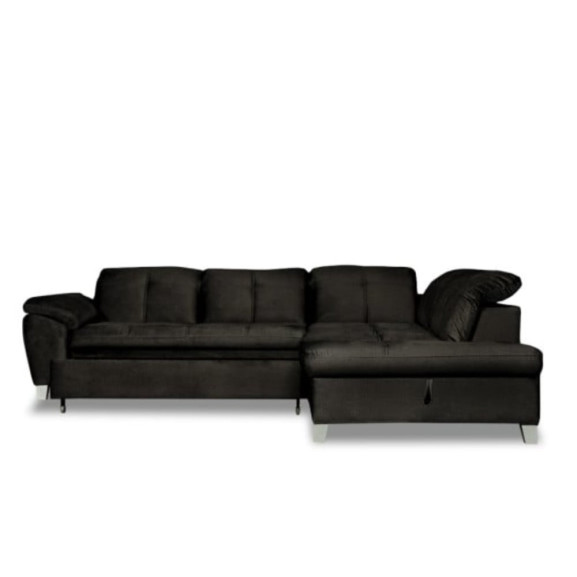 Coltar Extensibil Cu Otoman Mic 5 Locuri, Tetiere Reglabile, 280 Cm