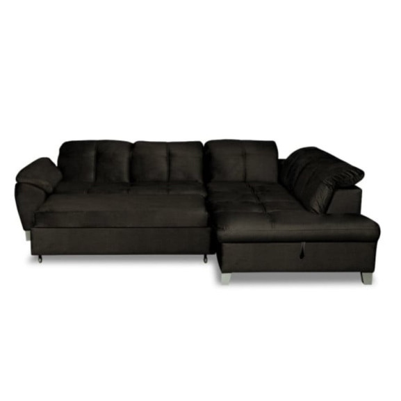 Coltar Extensibil Cu Otoman Mic 5 Locuri, Tetiere Reglabile, 280 Cm