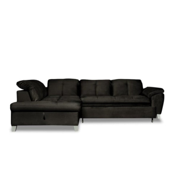 Coltar Extensibil Cu Otoman Mic 5 Locuri, Tetiere Reglabile, 280 Cm