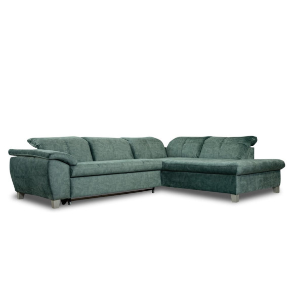 Coltar Extensibil Cu Otoman Mic 5 Locuri, Tetiere Reglabile, 280 Cm